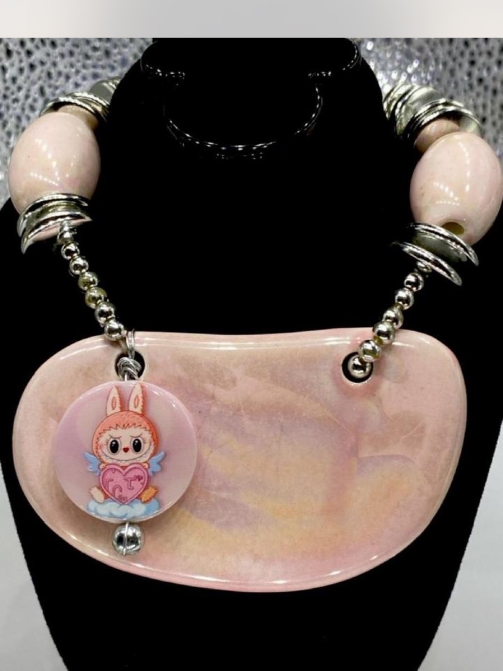 Labubu ^^^ Kawaii ^^^   Statement Necklace - Bonus !!! 👀 at Pics *